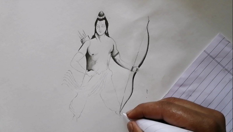 lord Rama sketch