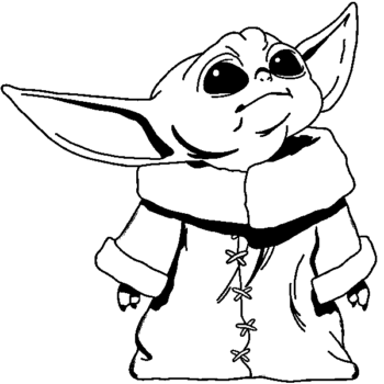 Learn To Draw A Baby Yoda Drawing In 6 Easy Steps. – Easy Drawing Club