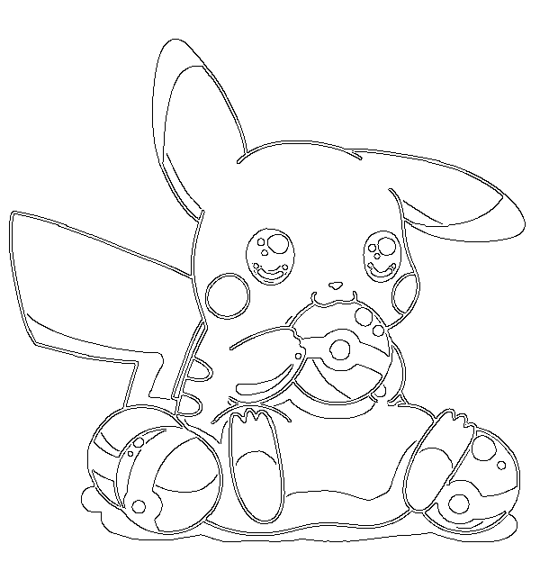 pikachu drawing
cartoon drawing