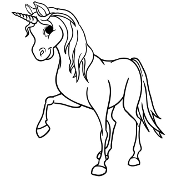 unicorn drawing
animal drawing