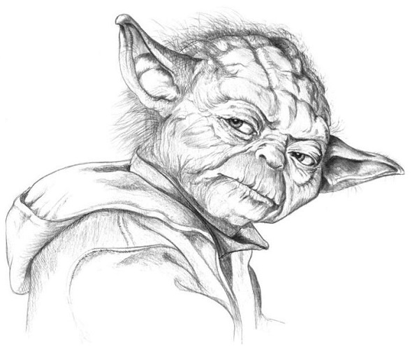 Learn To Draw A Baby Yoda Drawing In 6 Easy Steps