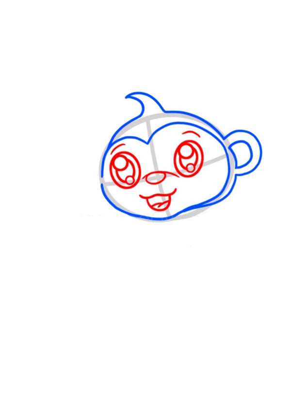 monkey drawing
animal drawing