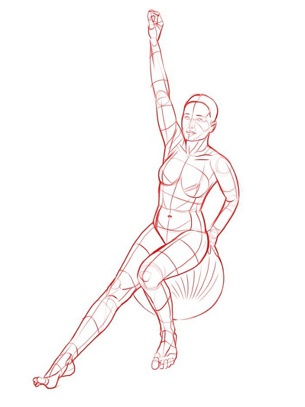 20 + Cool Female Drawing Pose Reference Female Anatomy Sketch.