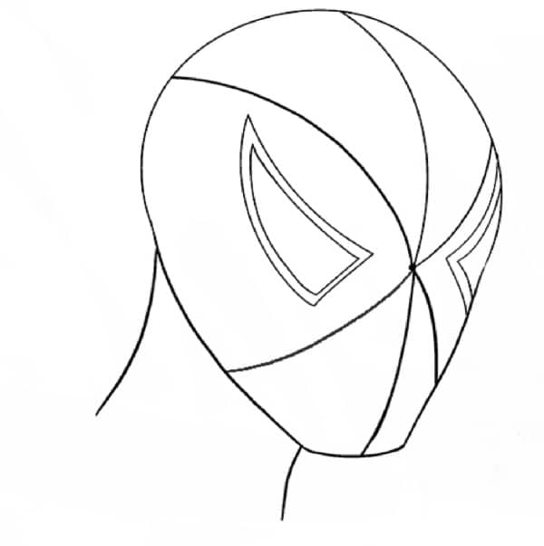 spiderman drawing
spiderman face drawing