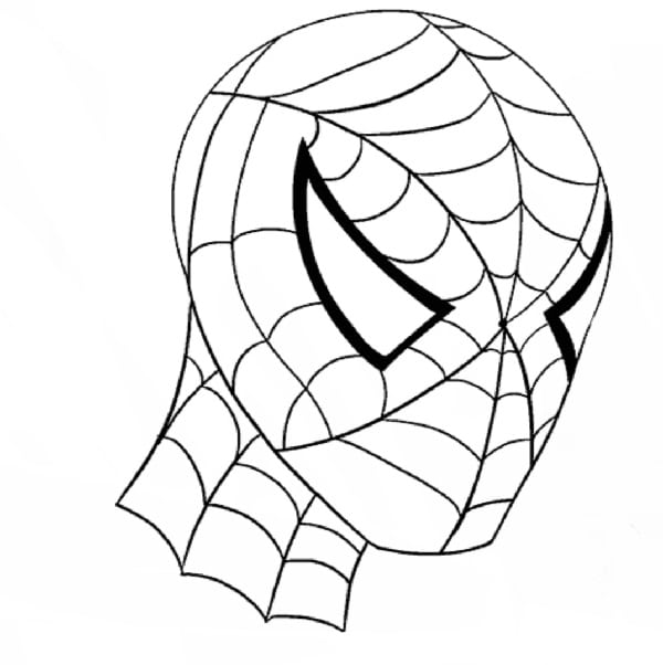 spiderman drawing
spiderman face drawing