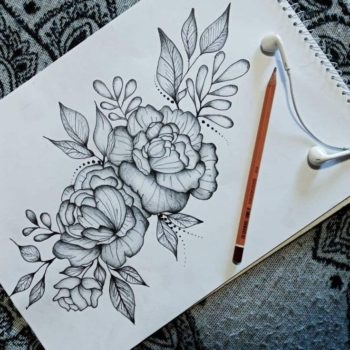 20 + Best & Cool Rose Drawing Ideas - Flower Drawing.
