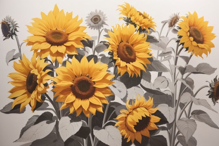 Step-by-Step Guide to Drawing Sunflowers
