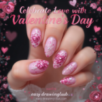 valentines day nails